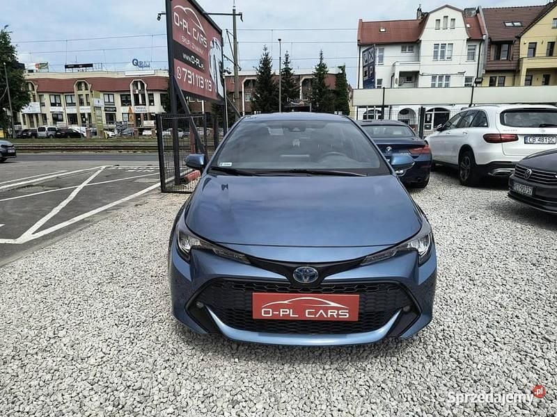 Niebieski Używany 2021 Toyota Corolla Hybrid Hatchback | 72 900 zł - Obraz 1/4