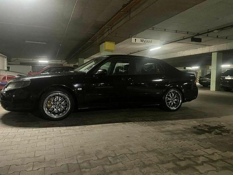 Używany Saab 9-5 2008 Czarny Sedan/Limuzyna