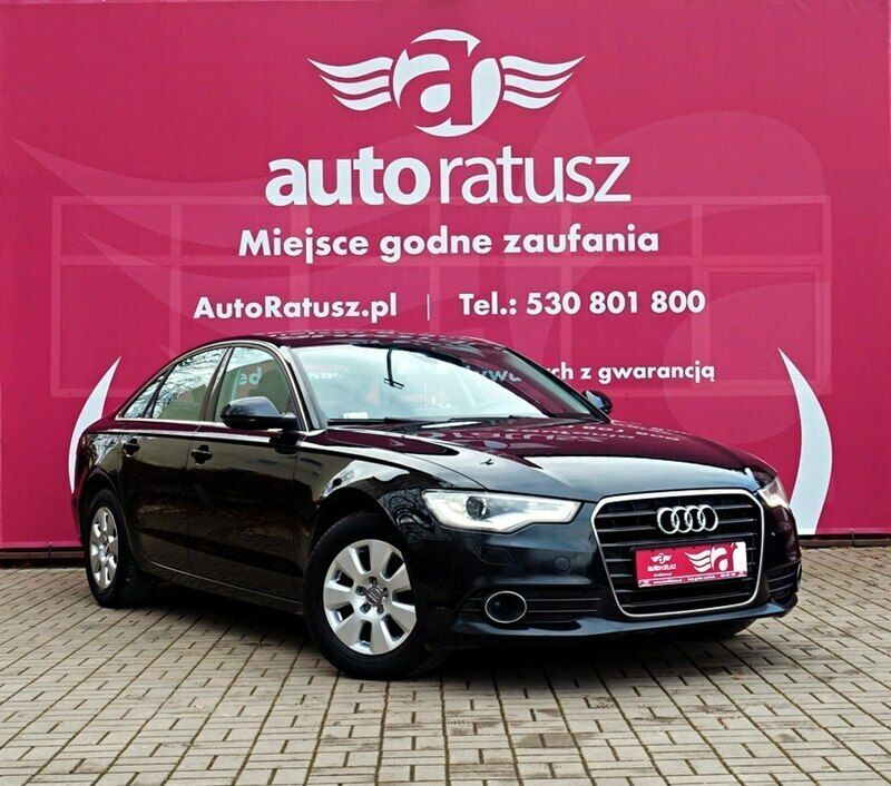 Czarny Używany 2014 Audi A6 Sedan/Limuzyna | 56 900 zł (Uczciwa cena) - Obraz 1/4