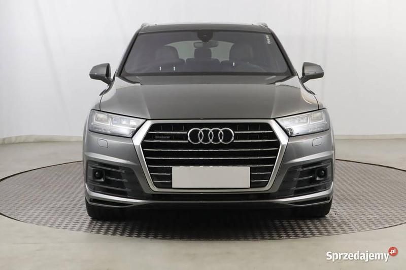 Szary Używany 2016 Audi Q7 SUV | 132 999 zł (Uczciwa cena) - Obraz 1/4