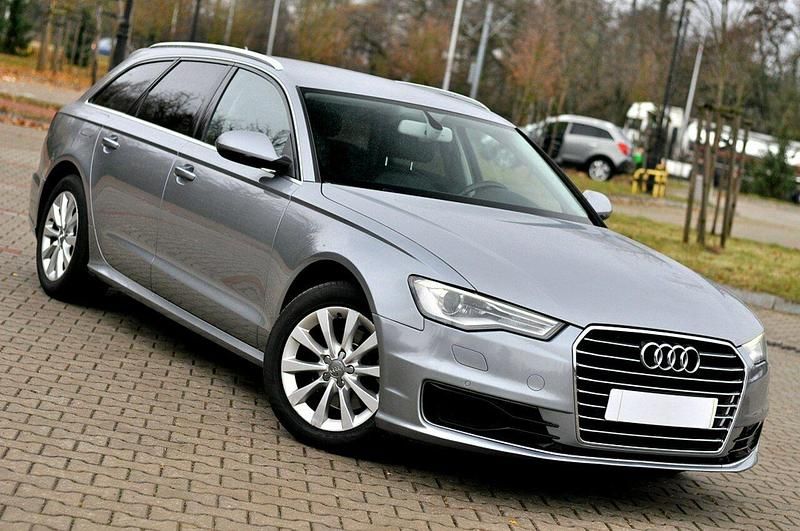 Szary (metalik, perła) Używany 2015 Audi A6 Kombi | 59 900 zł (Uczciwa cena) - Obraz 1/4