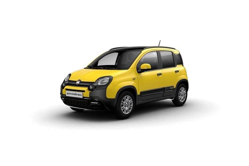 Lakier pastelowy zółty positano z czarnym dachem Nowe 2025 Fiat Panda Cross Cross Hatchback | 71 706 zł - Obraz 1/3