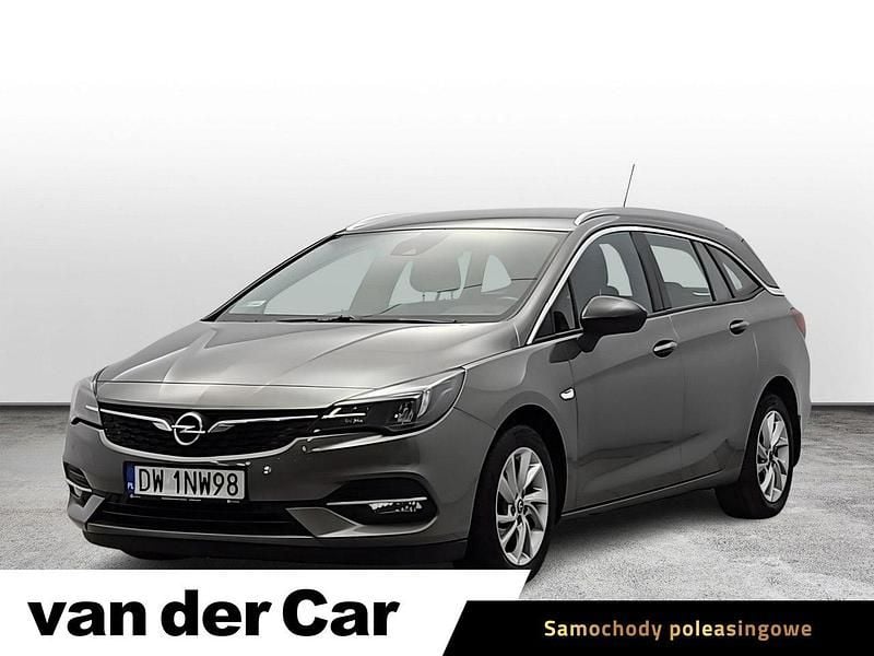 Szary Używany 2021 Opel Astra Elegance Kombi | 45 900 zł (Uczciwa cena) - Obraz 1/4