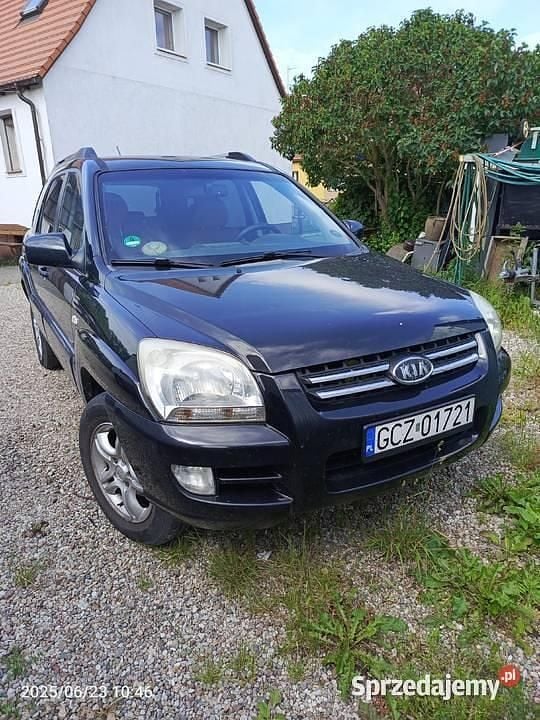 Czarny Używany 2005 Kia Sportage SUV | 9500 zł (Dobra cena) - Obraz 1/4
