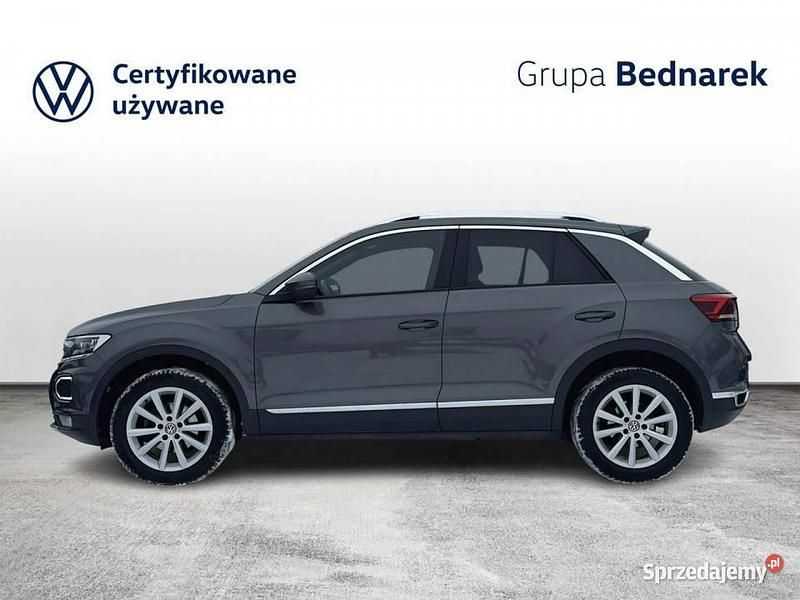Szary Używany 2020 VW T-Roc SUV | 89 900 zł (Uczciwa cena) - Obraz 1/4