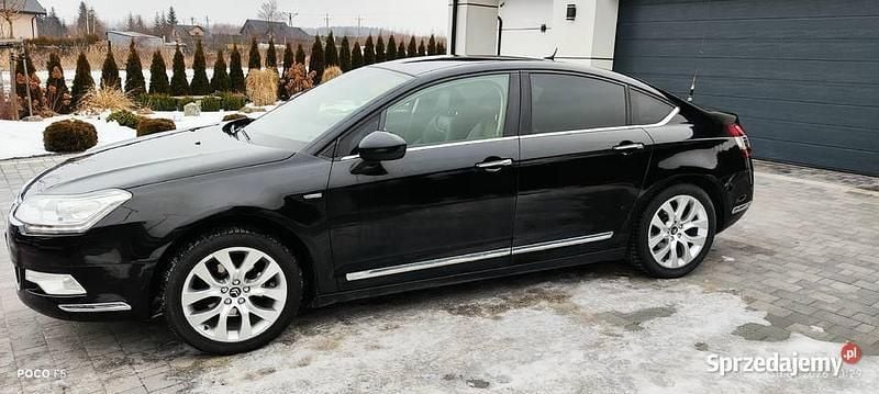 Używany Citroën C5 163 KM (119 kW) 2012 Czarny Sedan/Limuzyna