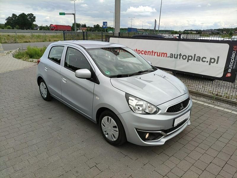 Używany Mitsubishi Space Star 71 KM (52 kW) 2018 Niebieski Hatchback