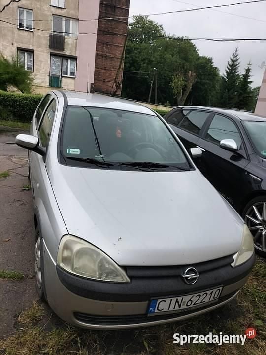 Srebrny Używany 2001 Opel Corsa Hatchback | 2100 zł (Uczciwa cena) - Obraz 1/4