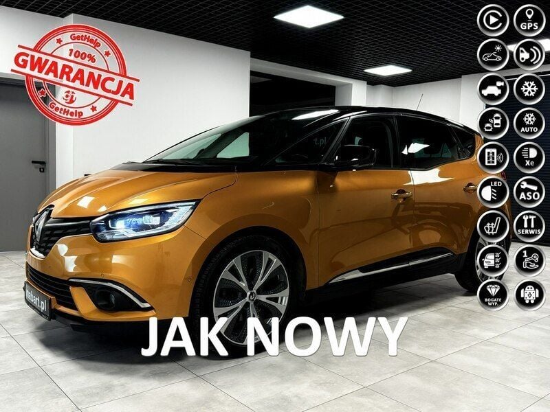 Pomarańczowy Używany 2017 Renault Scénic IV Minivan | 62 500 zł - Obraz 1/4