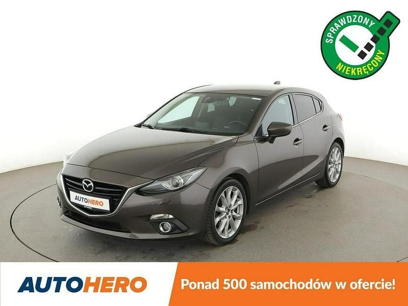 Brązowobeżowy Używany 2014 Mazda 3 Hatchback | 44 100 zł (Uczciwa cena) - Obraz 1/3