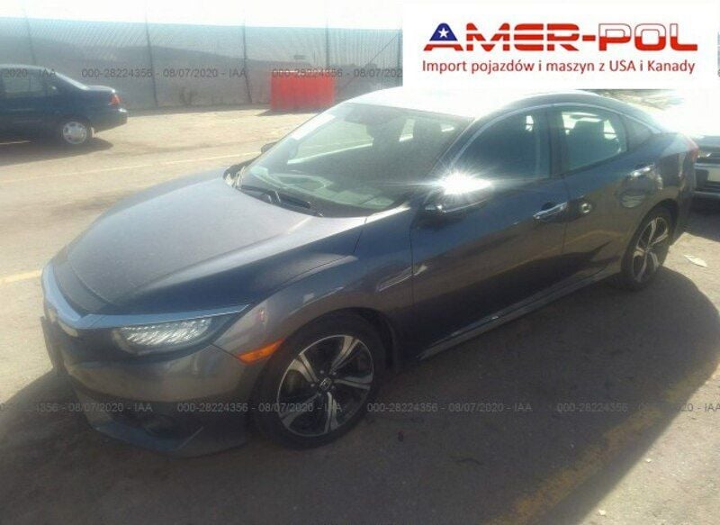 Używany Honda Civic 174 KM (127 kW) 2016 Szary Sedan/Limuzyna