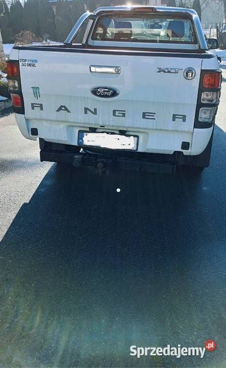 Używany Ford Ranger 150 KM (110 kW) 2015 Biały Pickup