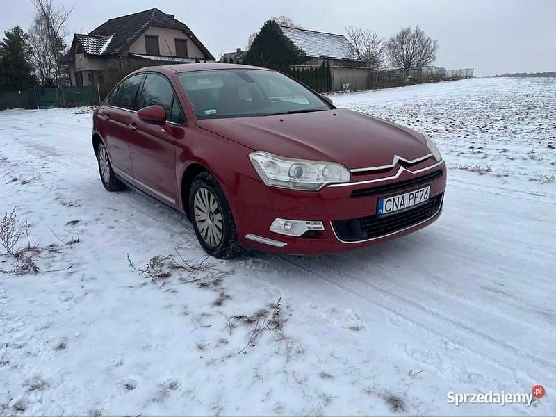 Używany Citroën C5 2008 Czerwony Sedan/Limuzyna