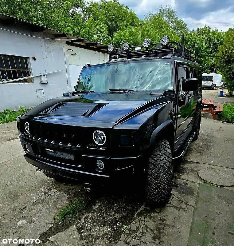 Czarny Używany 2004 Hummer H2 SUV | 95 000 zł - Obraz 1/4