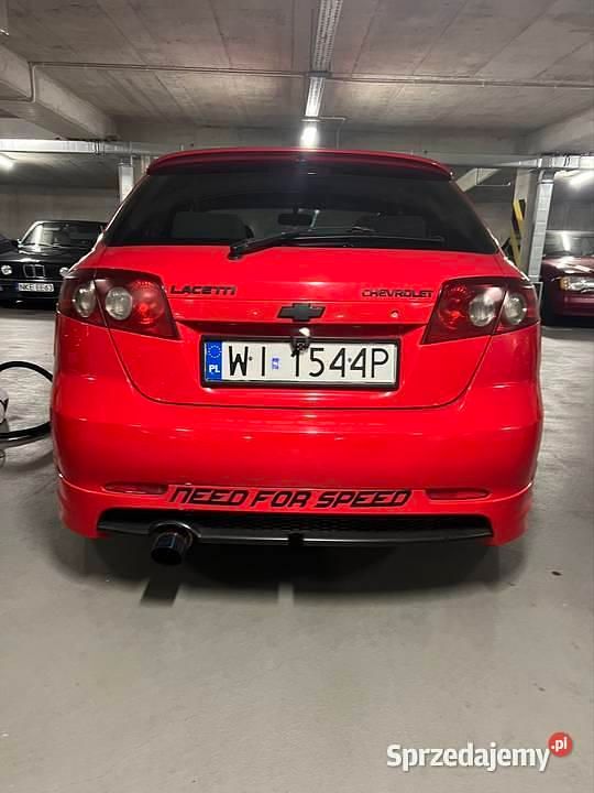 Używany Chevrolet Lacetti Sport 2008 Czerwony Hatchback