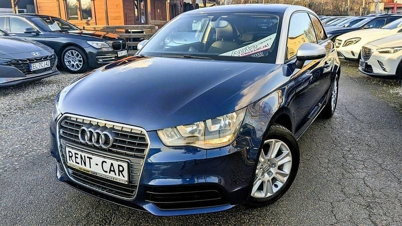 Używany Audi A1 86 KM (63 kW) 2012 Niebieski Coupe