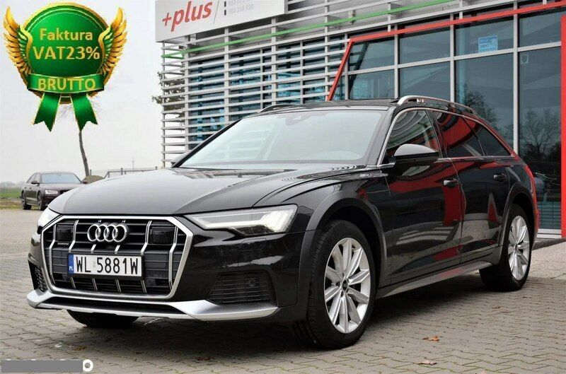 Czarny (metalik) Używany 2020 Audi A6 Allroad Kombi | 132 519 zł - Obraz 1/4