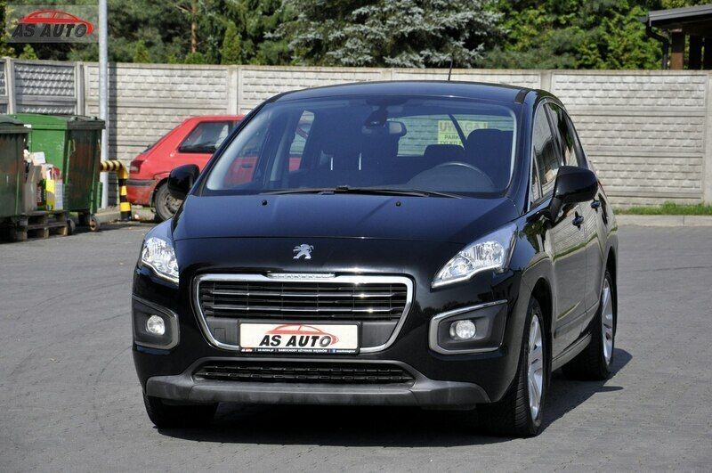 Czarny Używany 2014 Peugeot 3008 Active SUV | 37 900 zł (Uczciwa cena) - Obraz 1/4