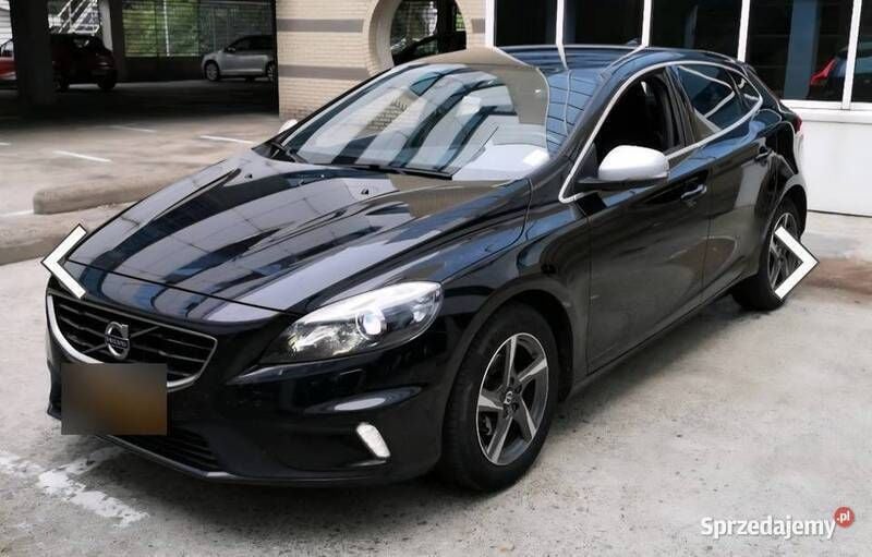 Czarny Używany 2015 Volvo V40 R-Design Kombi | 32 900 zł (Dobra cena) - Obraz 1/4