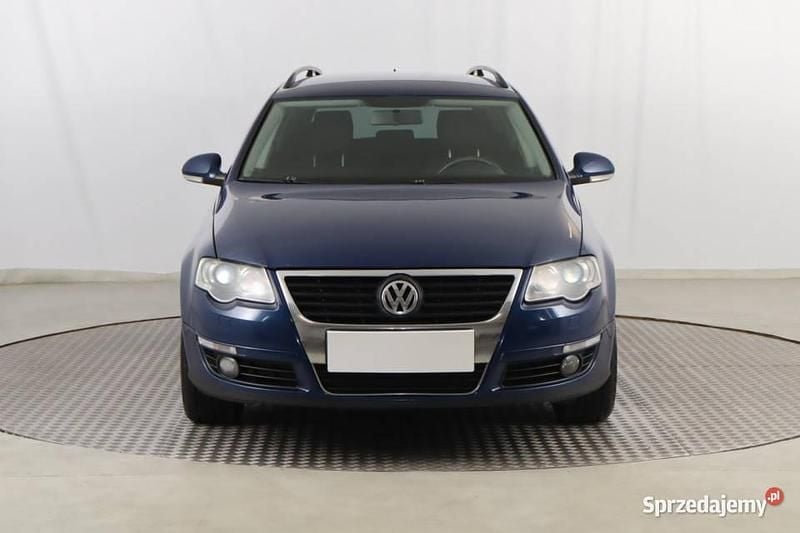 Niebieski Używany 2007 VW Passat Kombi | 6499 zł (Dobra cena) - Obraz 1/4