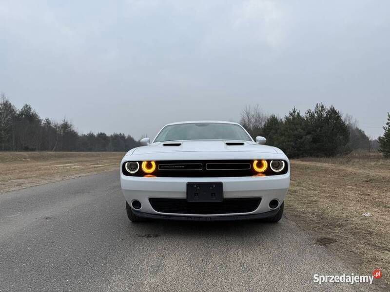 Biały Używany 2021 Dodge Challenger Coupe | 94 500 zł (Super Cena) - Obraz 1/4
