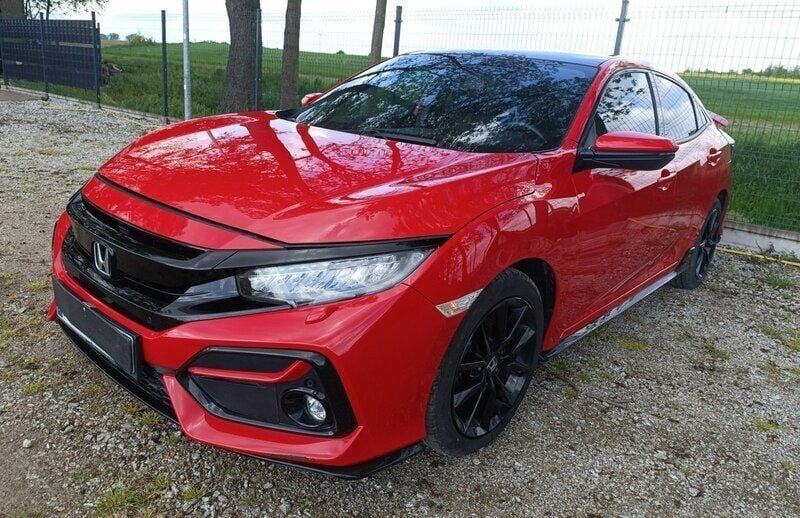 Czerwony Używany 2019 Honda Civic Hatchback | 39 999 zł - Obraz 1/4