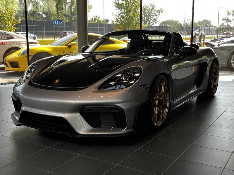 Gt silver metallic Nowe 2024 Porsche 718 Spyder | 938 844 zł - Obraz 1/4