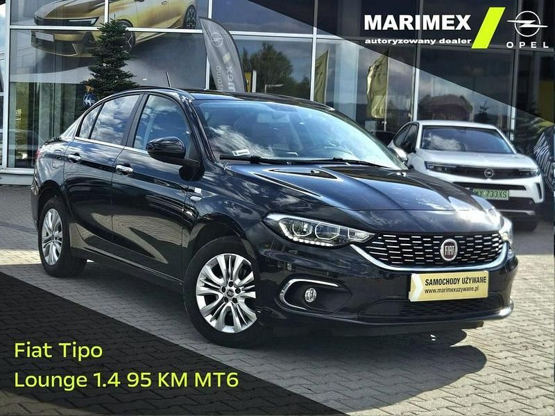 Czarny (metalik) Używany 2020 Fiat Tipo Sedan/Limuzyna | 45 500 zł (Uczciwa cena) - Obraz 1/4