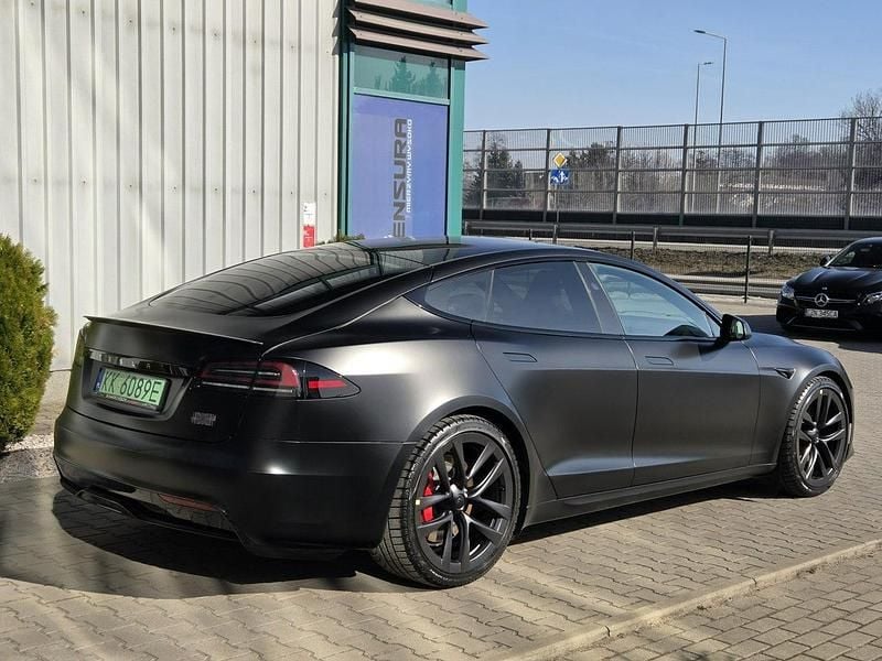 Używany Tesla Model S Plaid 759 kW (1033 KM) 2024 Czarny Hatchback