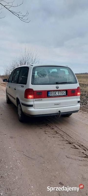 Biały Używany 2003 VW Sharan Minivan | 6000 zł (Dość drogi) - Obraz 1/2