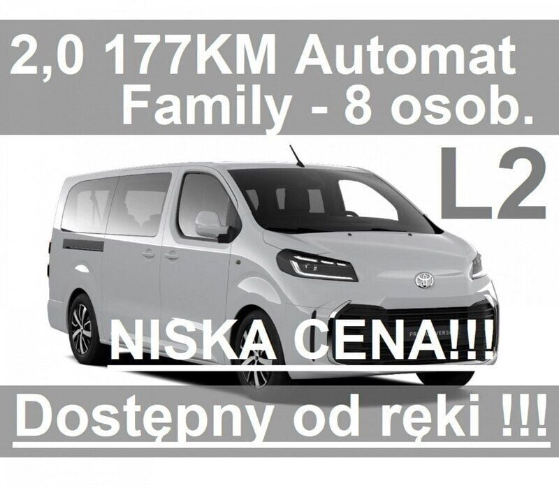 Biały Nowe 2024 Toyota Proace Verso Kombi | 211 000 zł - Obraz 1/4