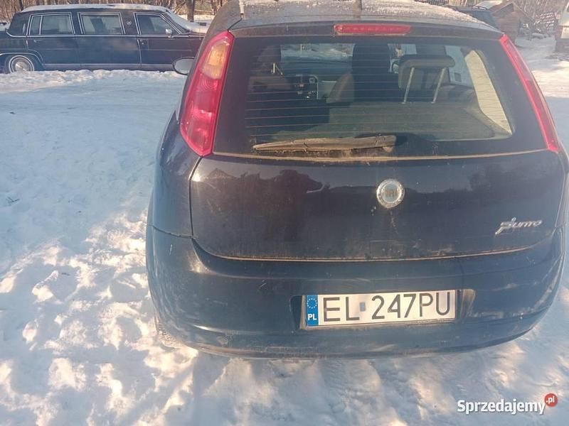 Używany Fiat Grande Punto 2006 Granatowy Hatchback