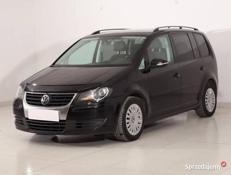 Używany VW Touran 2009 Czarny Minivan