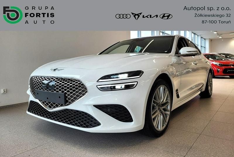 Biały Używany 2022 Genesis G70 Sedan/Limuzyna | 159 900 zł - Obraz 1/4