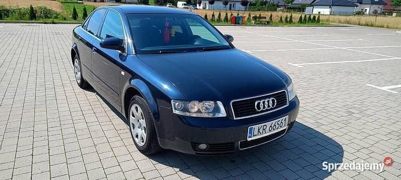 Granatowy Używany 2001 Audi A4 Comfort Sedan/Limuzyna | 13 999 zł (Drogi) - Obraz 1/4