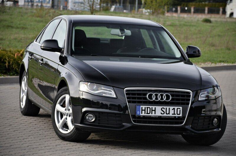 Czarny (metalik, perła) Używany 2008 Audi A4 Sedan/Limuzyna | 27 900 zł (Uczciwa cena) - Obraz 1/4
