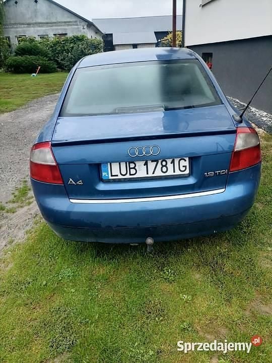 Niebieski Używany 2001 Audi A4 Sedan/Limuzyna | 4800 zł (Uczciwa cena) - Obraz 1/4