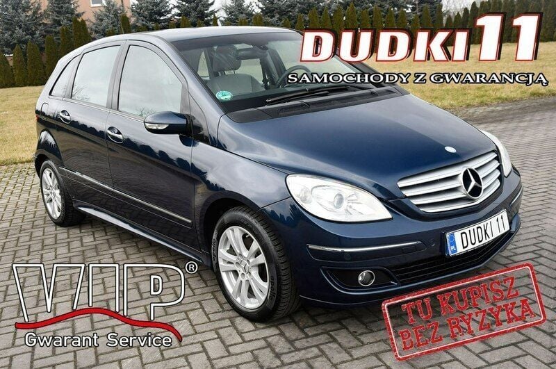 Niebieski Używany 2007 Mercedes B200 Minivan | 12 900 zł (Super Cena) - Obraz 1/4