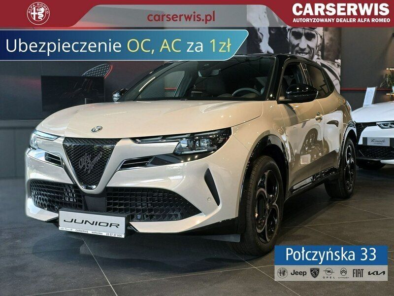 Szary Nowe 2024 Alfa Romeo Junior Hatchback | 127 127 zł - Obraz 1/4