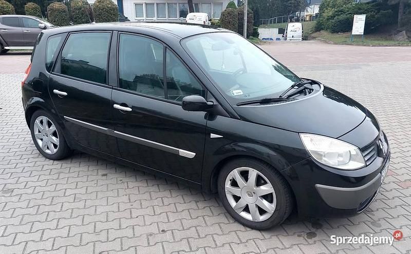 Czarny Używany 2005 Renault Scénic II Exception Minivan | 6800 zł (Uczciwa cena) - Obraz 1/4