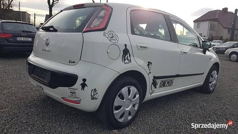 Używany Fiat Punto Evo 2011 Biały Hatchback