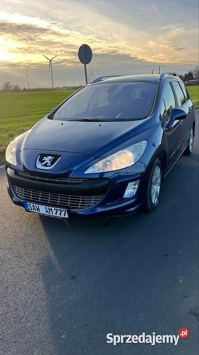 Fioletowy Używany 2008 Peugeot 308 Kombi | 16 300 zł (Drogi) - Obraz 1/4