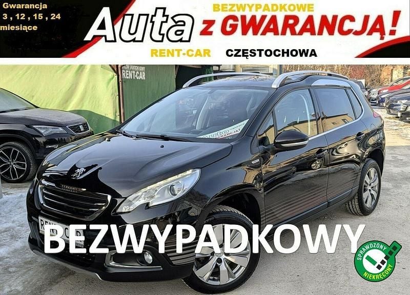 Czarny Używany 2015 Peugeot 2008 SUV | 26 900 zł (Uczciwa cena) - Obraz 1/4