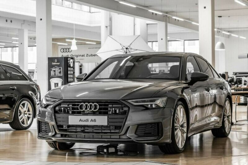 Czarny Używany 2018 Audi A6 Ambiente Sedan/Limuzyna | 187 899 zł - Obraz 1/4