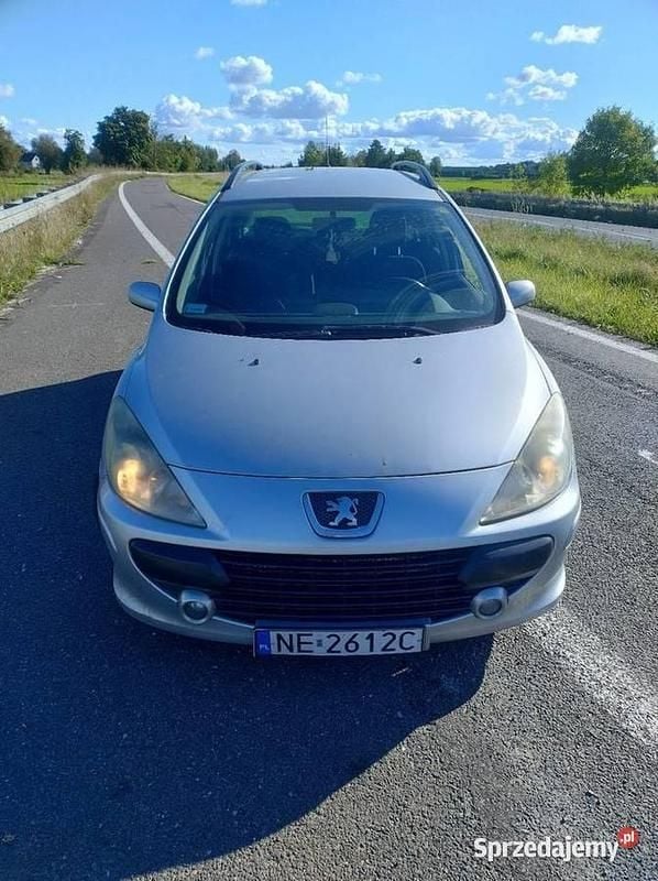 Srebrny Używany 2006 Peugeot 307 Kombi | 2999 zł (Dobra cena) - Obraz 1/4