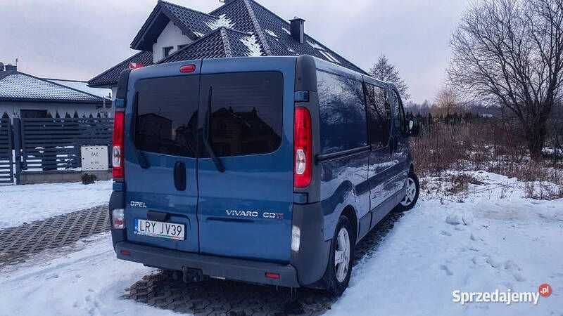 Niebieski Używany 2009 Opel Vivaro Van | 38 500 zł (Drogi) - Obraz 1/4