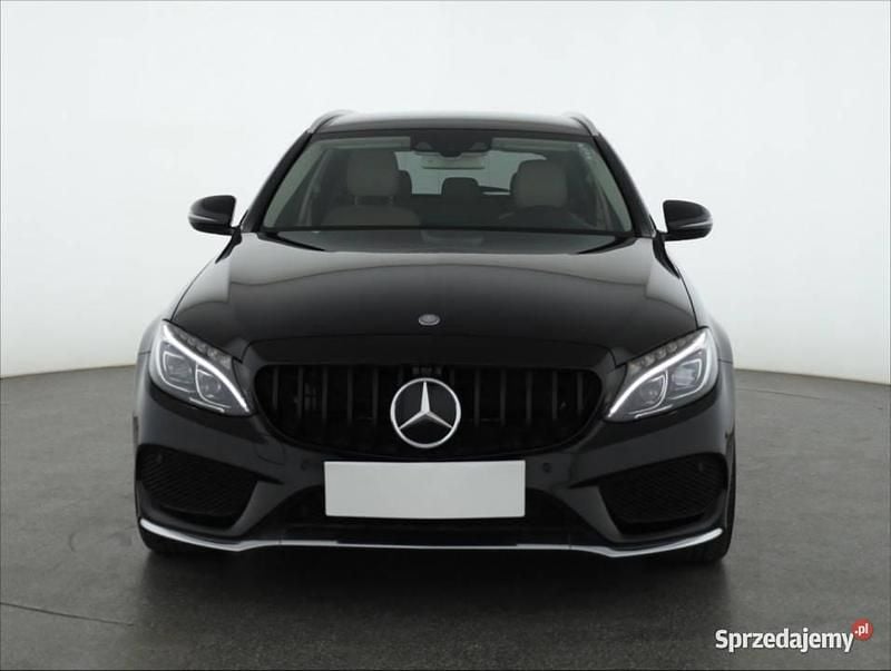 Czarny Używany 2016 Mercedes C200 Kombi | 86 999 zł (Uczciwa cena) - Obraz 1/4