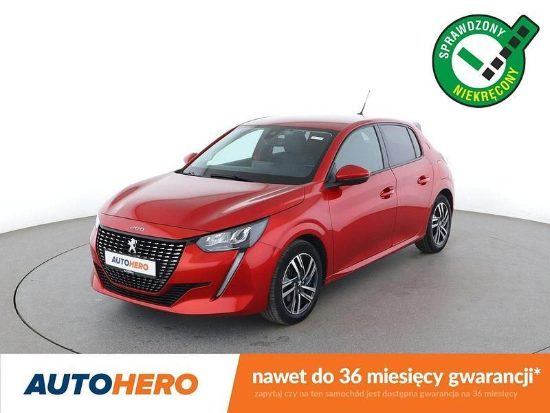 Czerwony Używany 2021 Peugeot 208 Allure Hatchback | 54 800 zł - Obraz 1/4