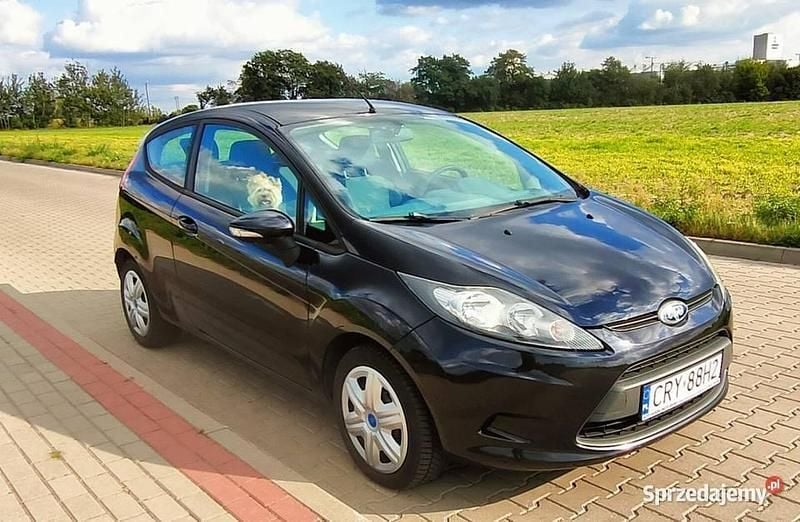 Czarny Używany 2009 Ford Fiesta Hatchback | 11 500 zł (Uczciwa cena) - Obraz 1/4