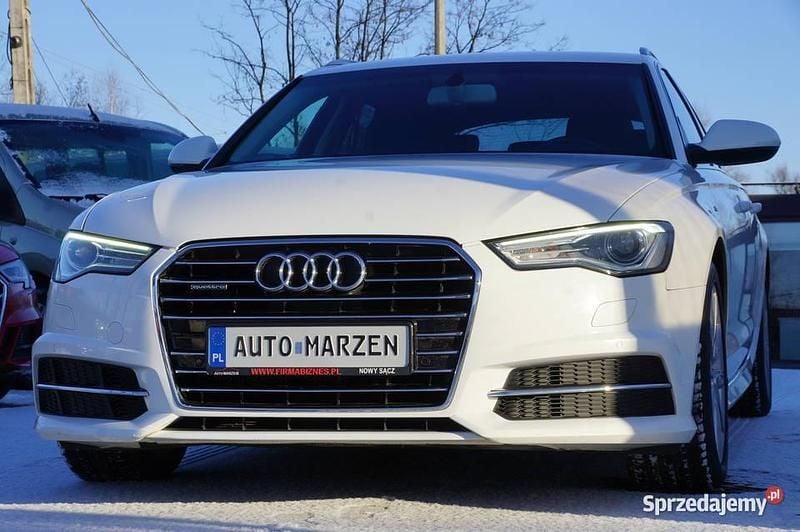 Biały Używany 2016 Audi A6 S-Line Kombi | 69 700 zł (Dobra cena) - Obraz 1/4